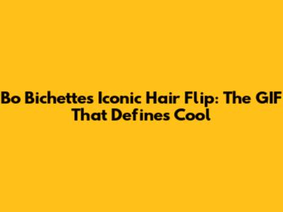 Bo Bichette's Iconic Hair Flip: The GIF That Defines Cool