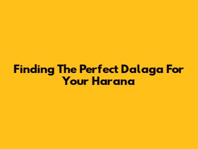 Finding The Perfect 'Dalaga' For Your Harana