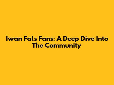 Iwan Fals Fans: A Deep Dive Into The Community