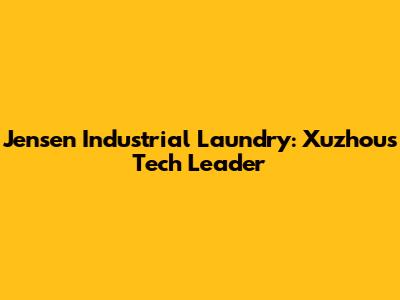 Jensen Industrial Laundry: Xuzhou's Tech Leader