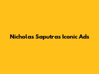 Nicholas Saputra's Iconic Ads